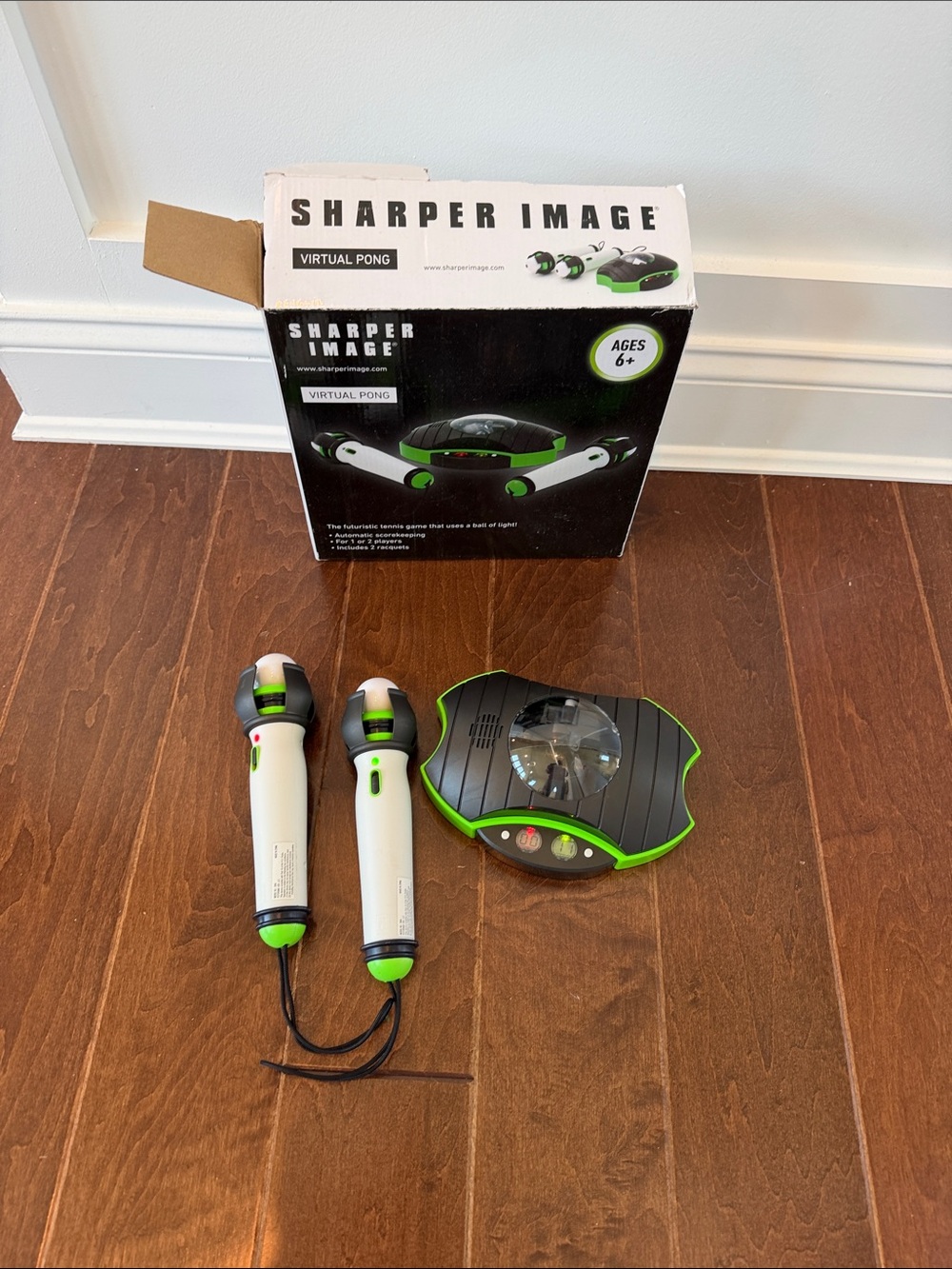 Wireless Motion Controllers and Sensor Base - sharper image virtual pong - Picture 5 of 5